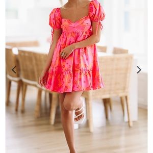 Olivaceous minidress